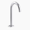 Kohler Touchless single-hole lavatory faucet with Kinesis® sensor technology, Tube design, 0.35 gpm