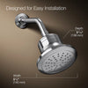 Kohler Round single-function filtered showerhead, 1.75 gpm
