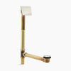 Kohler 1-1/2" contoured pop-up drain and overflow for above- or through-the-floor installation
