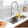 Kohler 33" top-/undermount single-bowl kitchen sink kit