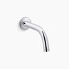 Kohler Touchless wall-mount lavatory faucet with Kinesis® sensor technology, Tube design, HES-powered, 0.5 gpm