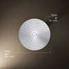 Kohler 10" single-function rainhead, 1.75 gpm