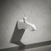 Kohler Wall-mount bath spout with Deco design and diverter