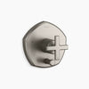 Kohler Rite-Temp® valve trim with push-button diverter and cross handle