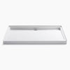 Kohler Archer® 48" x 36" alcove shower base, center drain