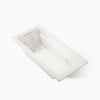 Kohler Archer Whirlpool Bath With Bask Heated Surface 66 x 32-Inch Drop-In Bathtub