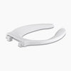 Kohler Elongated toilet seat with integrated handle and check hinge