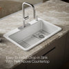 Kohler Riverby® 33" top-mount single-bowl kitchen sink