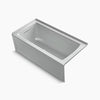 Kohler 60" x 30" alcove bath, left drain
