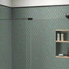 Kohler Sliding shower door, 71-3/4" H x 55-3/4 - 59-3/4" W, with 5/16" thick Crystal Clear glass