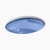 Kohler 19" oval undermount bathroom sink, no overflow