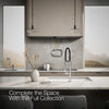 Kohler Semi-professional kitchen sink faucet with two-function sprayhead