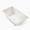 Kohler Underscore Heated Bubblemassage Air Bath With Whirlpool 60 x 36-Inch Drop-In Bathtub
