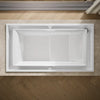 sok® 63" x 31-1/2" drop-in Effervescence bath