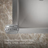 Kohler Vault™ 33" top-/undermount double-bowl kitchen sink