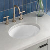 Kohler 17" oval undermount bathroom sink