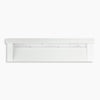 Kohler 90" wall-mount trough lavatory system with backsplash