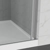 Kohler Sliding shower door, 78" H x 44-5/8 - 47-7/8" W, with 3/8" thick Crystal Clear glass