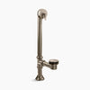 Kohler Decorative 1-1/2" adjustable pop-up bath drain for 5' whirlpool with tailpiece