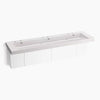 Kohler 90" wall-mount trough lavatory system