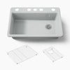 Kohler Riverby® 33" undermount single-bowl kitchen sink