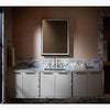 Kohler 24" x 32" lighted framed medicine cabinet, left-hinged