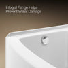 Kohler Expanse Alcove bath, left drain