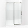 Kohler 78" sliding shower door with 3/8"-thick glass