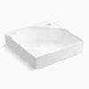 Kohler 18" vitreous china vanity top with integrated rectangular sink