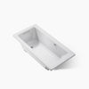 Kohler Archer Bath With Bask Heated Surface 60 x 30-Inch Drop-In Bathtub