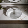 Kohler 22-1/4" oval drop-in bathroom sink
