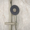 Kohler Two-way exposed thermostatic valve with shower column for rainhead and handshower