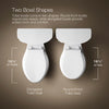 Kohler Memoirs® Round-front bowl with exposed trapway K-4387