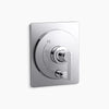 Kohler Rite-Temp® valve trim with push-button diverter