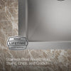 Kohler Vault™ Smart Divide® 33" top-/undermount double-bowl kitchen sink
