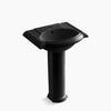 Kohler 24-1/4" rectangular pedestal bathroom sink