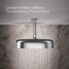 Kohler Oblong 12" single-function rainhead, 1.75 gpm