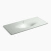 Kohler 49" Enameled cast iron vanity top with integrated oval sink