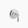 Kohler MasterShower® volume control valve trim with lever handle