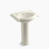 Kohler 24-1/4" rectangular pedestal bathroom sink