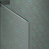 Kohler Sliding bath door, 58-1/4" H x 55-3/4 - 59-3/4" W, with 5/16" thick Crystal Clear glass