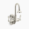 Kohler Wall-mount lavatory faucet, 1.2 gpm