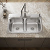 Kohler Verse™ 33" top-mount double-bowl kitchen sink