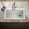 Kohler Riverby® 33" top-mount single-bowl kitchen sink