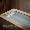Kohler Deck-mount bath spout with Row design
