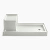 Kohler Tresham® 60" x 32" alcove shower base, right drain