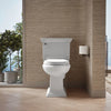 Kohler Quick-Release™ round-front toilet seat