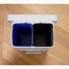 Kohler Dual-compartment step trash can