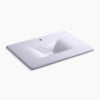 Kohler 31" Enameled cast iron vanity top with integrated rectangular sink