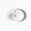 Kohler 22-1/4" oval drop-in bathroom sink
